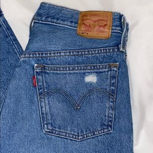 501’s Skinny Levi Jeans